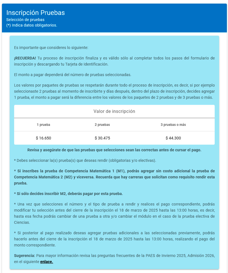 Prueba Electiva