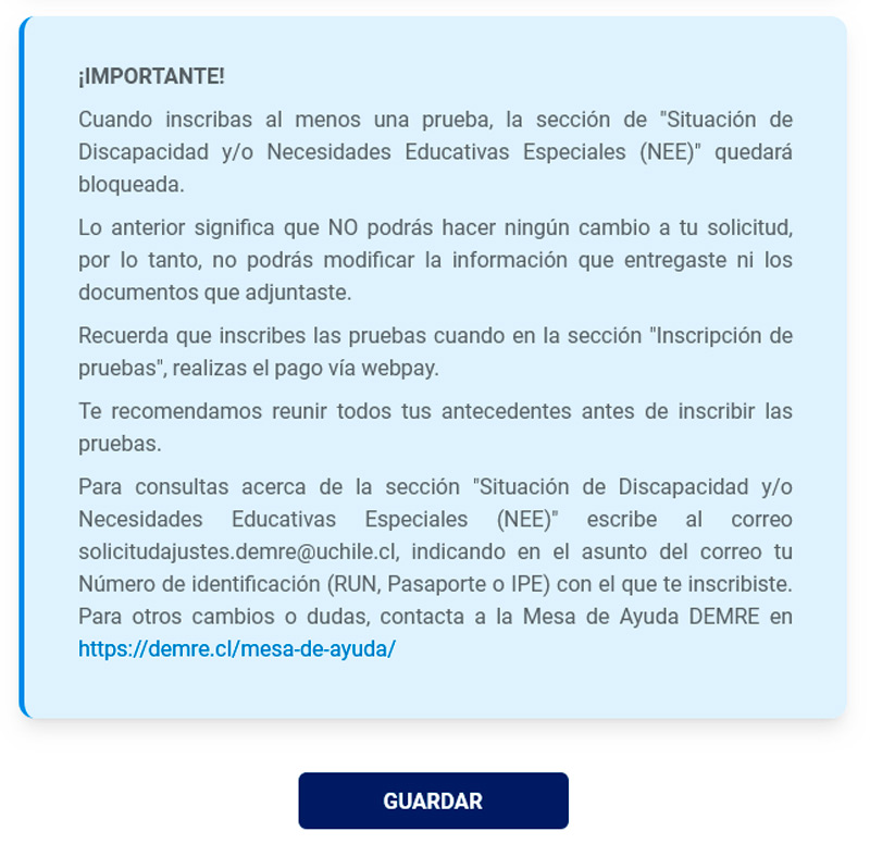 Adjuntar Documentos PSD