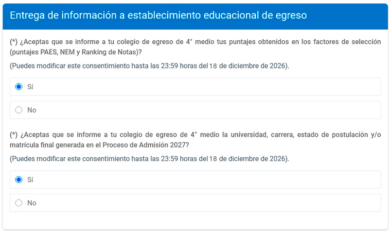 Simulaciones DEMRE