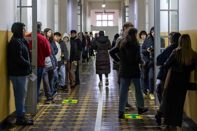 Postulante se inscribe para la PAES Regular
