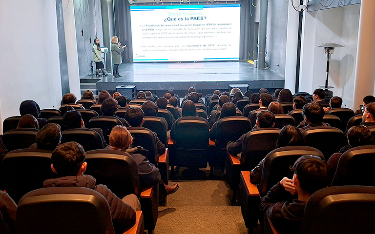 Leonor Varas, directora del DEMRE de la Universidad de Chile.