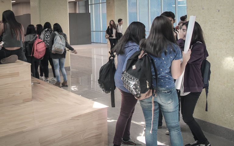 Estudiantes universitarias.