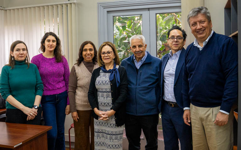 Felisa Solar, vicerrectora de Asuntos Académicos de la U. Católica de Temuco, Leonor Varas, directora del DEMRE de la UChile y Lorena Mora, directora de Admisión y Registros Académicos de la UCT.