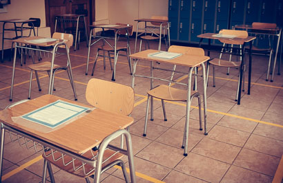 Sala de rendición PAES