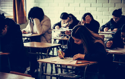 Postulantes rindiendo PAES de Invierno