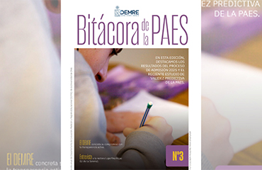 Portada tercer nùmero de la revista Bitàcora de la PAES