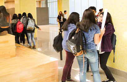 Estudiantes universitarias.