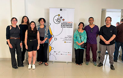 Integrantes del DEMRE que participaron en el segundo Congreso Internacional organizado por la Asociación Chilena de Metodología, Medición y Evaluación (ACMME).