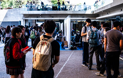 Estudiantes de enseñanza media.