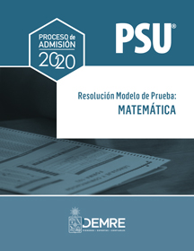 Resolución Modelo PSU Matemática