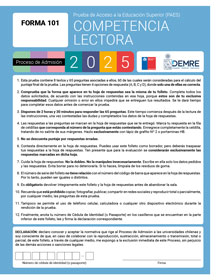 Paes de invierno Competencia Lectora