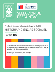 PAES de Historia y Ciencias Sociales