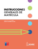 Instrucciones de Matrícula