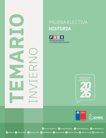 Temario  Historia y Cs. Sociales