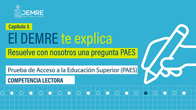 Pregunta comentada Competencia Lectora - Capítulo 3