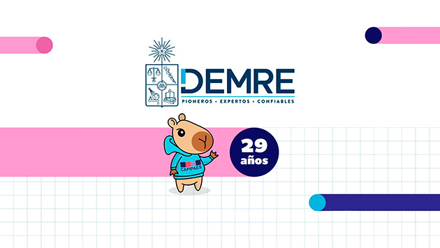29 años del DEMRE