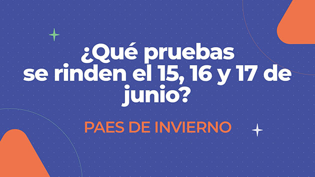 Fechas y horarios PAES de Invierno 2026